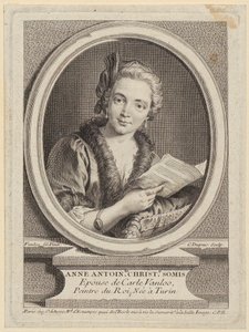 Groepsportret van Lodewijk XVI, Marie Antoinette en Lodewijk XVII door Augustin de Saint-Aubin