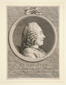 Portret van P.J. Mariette