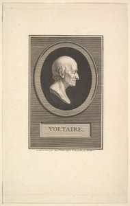 Portret van Voltaire