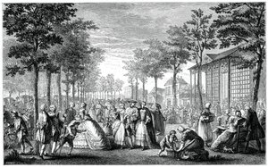 De Promenade, Parijs, 1885