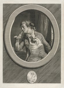 Je kunt op mij rekenen, 1789 door Augustin de Saint Aubin