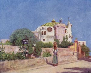 Kerk van S Pietro, Ischia door Augustine Fitzgerald