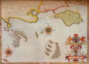 De achtervolging van de Spaanse Armada door de Engelse vloot