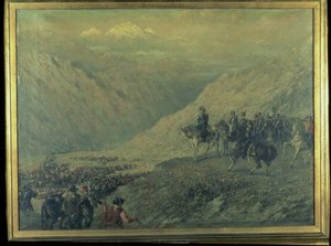 De Oversteek van de Andes in 1817