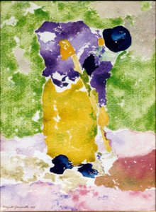 Werkende man door Augusto Giacometti