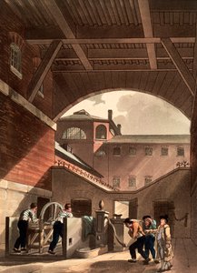 Watermachine bij Cold Bath Fields Prison, Londen, 1808