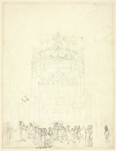 Studie voor Vauxhall Garden