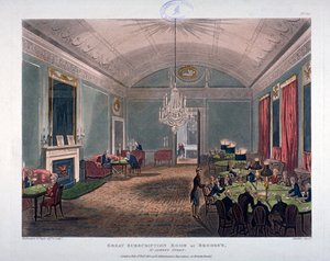 De Grote Abonnementszaal, interieur van de Brooks