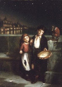 Weg van Huis door Augustus Edward Mulready