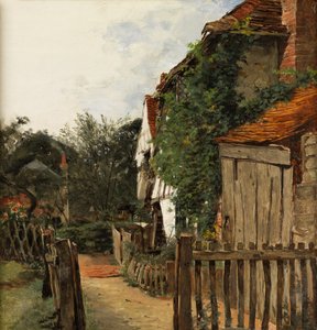 Een Cottage Tuin door Augustus Leopold Egg