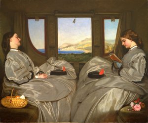De Reizende Metgezellen, 1862 door Augustus Leopold Egg