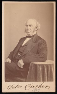 Portret van Peter Parker door Augustus Marshall