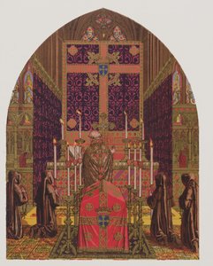Kerkelijk ontwerp, The Glossary of Ecclesiastical Ornament and Costume, lithografie door H.C. Maguire, 1844 door Augustus Welby Northmore Pugin