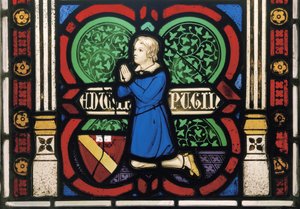 Pugins oudste zoon Edward, Kapelvenster door Augustus Welby Northmore Pugin