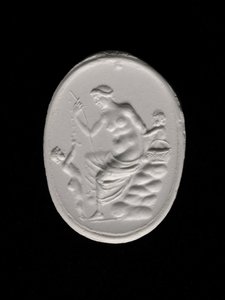 Impressie van een ringsteen met afbeelding van Aphrodite, ca. 100-70 v.Chr. door Aulos Aulos
