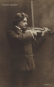 Ferencz Hegedus, Hongaarse violist door Austrian Photographer