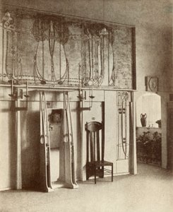 De Mackintosh tentoonstellingsruimte, 8e Wenen Secession, 1900