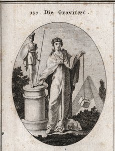 Allegorie van ernst door Austrian School