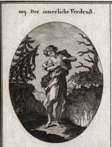 Allegorie van innerlijk verdriet door Austrian School