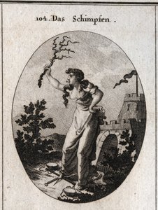 Allegorie van belediging door Austrian School
