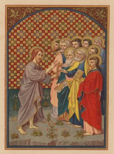 Christus geeft Petrus de sleutels van het koninkrijk der hemelen