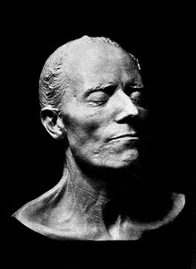 Dodenmasker van Gustav Mahler, 1911 (gips) door Austrian School