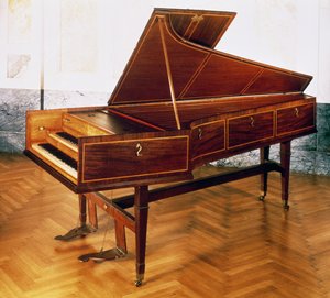 Klavecimbel behorend tot Franz Joseph Haydn (1732-1809)