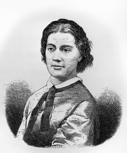 Portret van Alexandrine Tinné, illustratie uit 