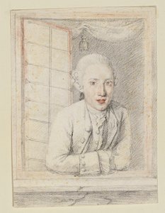 Portret van Prins Albert Casimir August von Sachsen-Teschen, oprichter van de Albertina door Austrian School