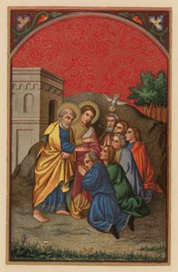 Sint-Petrus en Johannes in Samaria door Austrian School