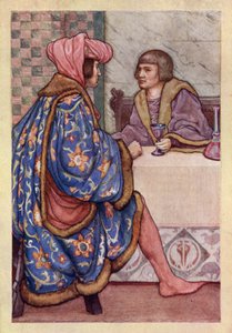 John Keats: Isabella, Of, De Pot Met Basilicum door Averil Mary Burleigh