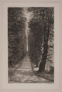 Allee der zuchten