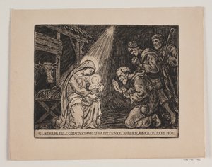 Kerst- en nieuwjaarskaart