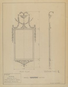 Spiegel door B. Holst Grubbe