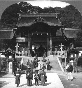Osua Tempel, Nagasaki, Japan, 1901