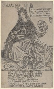 Libische Sibylle door Baccio Baldini