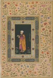 Portret van Itimad Al-dawla door Balchand