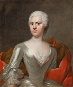 Portret van Gravin Margaretha Sophia von Hennicke, geboren von Schönberg, ca. 1731