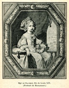 Cabanès, Onderwijs van prinsen005 Mgr. de kroonprins, zoon van Louis XIV door Balthasar Moncornet