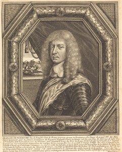 François de Vendôme, hertog van Beaufort door Balthasar Moncornet