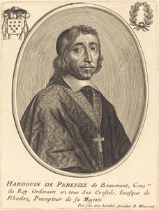 Hardouin de Beaumont de Perefixe door Balthasar Moncornet