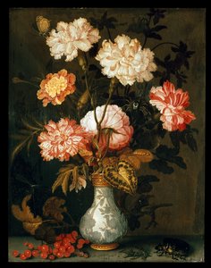 Een vaas met bloemen, 1620-1629