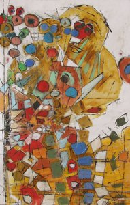 Abstracte kleurrijke vormen door Barbara Piatti