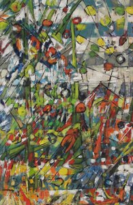 Levendig tuinabstract door Barbara Piatti