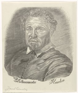 Portret van Jacob Cornelisz. door Barend Johannes Bouwmeester