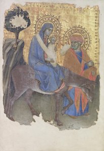 Vlucht naar Egypte door Barnaba da Modena