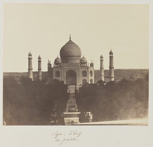 Agra, De Taj, algemeen beeld door Baron Alexis de La Grange