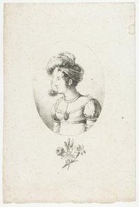 Portret van de Hertogin de Berry door Baron François Pascal Simon Gérard