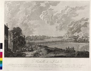 Slag bij Lodi 1796 door Baron Louis Albert Bacler d
