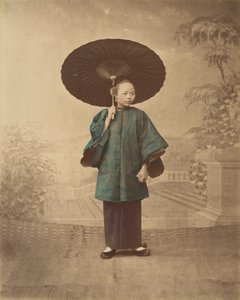 Vrouw uit Canton, 1870s door Baron Raimund von Stillfried